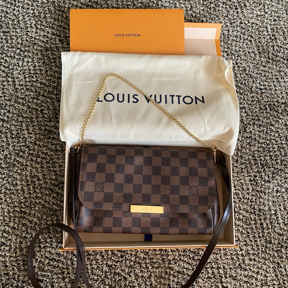 Louis Vuitton Favorite Handbag Damier MM